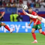 Portugal secures a dramatic win over Slovenia in Euro 2024, advancing to face France in the quarterfinals. Ronaldo redeems himself in the penalty shootout, and Diogo Costa's heroics seal the victory.